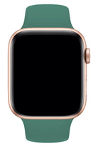 Apple Watch Uyumlu Silikon Spor Kordon Çam Yeşili