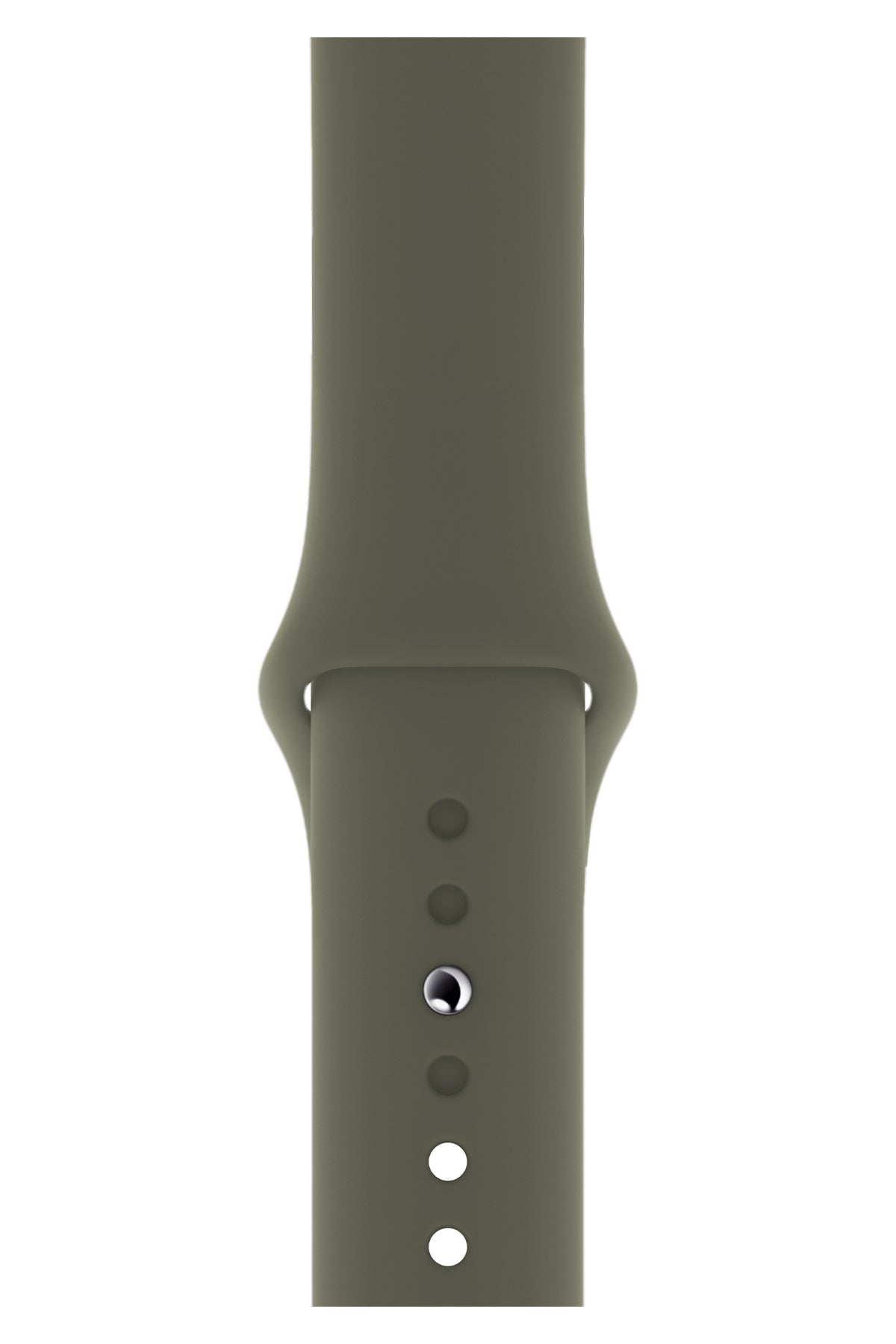 Apple Watch Uyumlu Silikon Spor Kordon Davy Yeşil