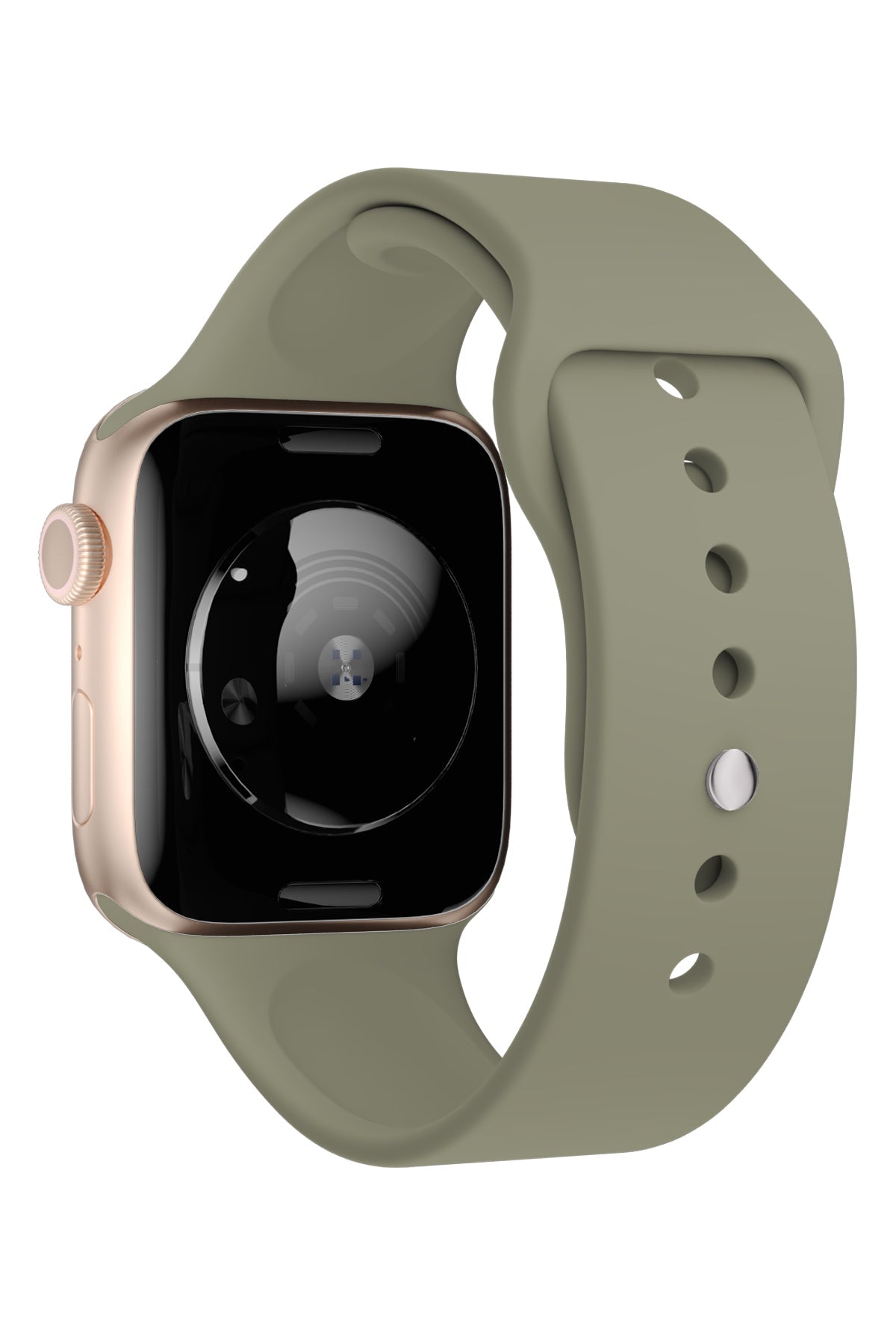 Apple Watch Uyumlu Silikon Spor Kordon Davy Yeşil