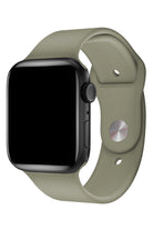 Apple Watch Uyumlu Silikon Spor Kordon Davy Yeşil