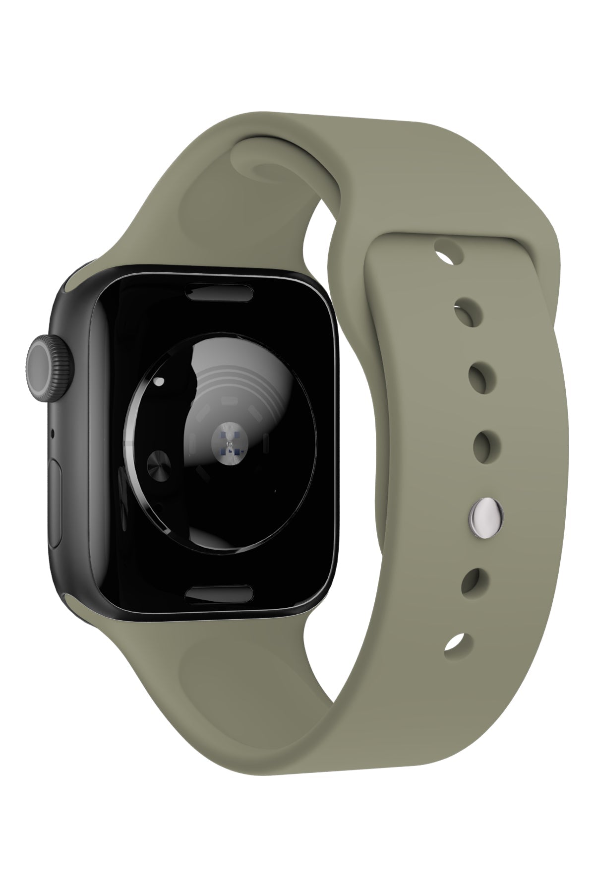 Apple Watch Uyumlu Silikon Spor Kordon Davy Yeşil