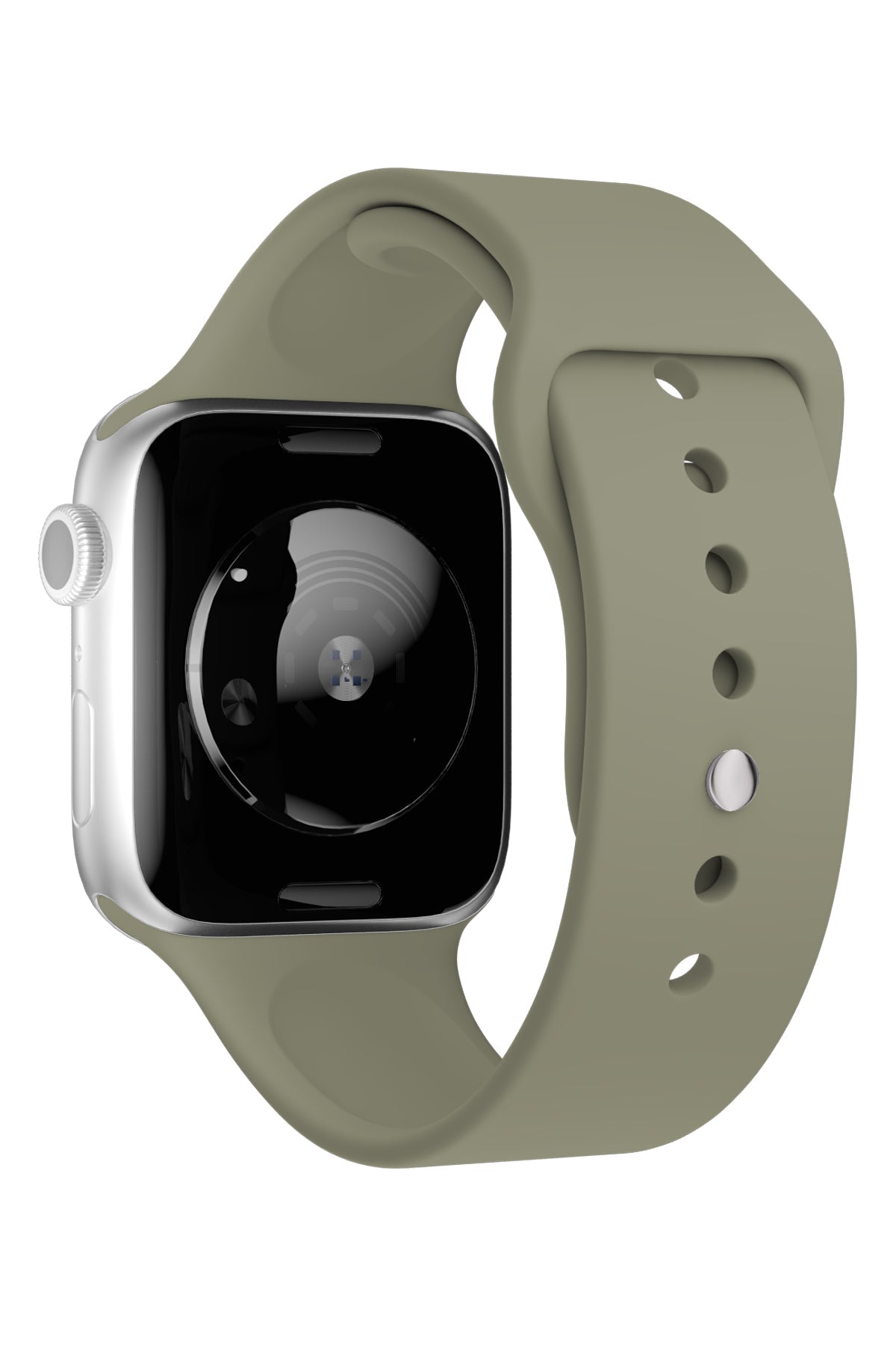Apple Watch Uyumlu Silikon Spor Kordon Davy Yeşil