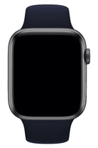 Apple Watch Uyumlu Silikon Spor Kordon Gece Mavi
