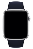Apple Watch Uyumlu Silikon Spor Kordon Gece Mavi