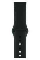 Apple Watch Uyumlu Silikon Spor Kordon Gece Yeşil