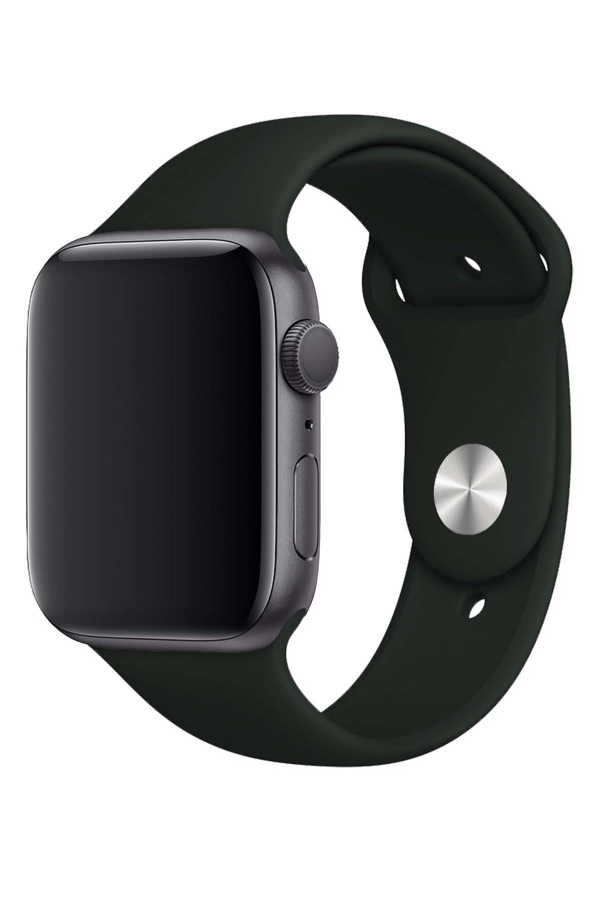 Apple Watch Uyumlu Silikon Spor Kordon Gece Yeşil