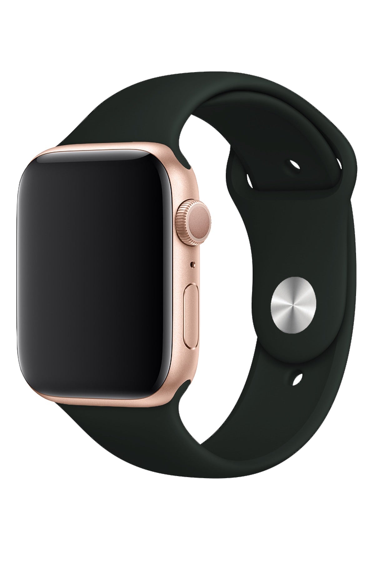 Apple Watch Uyumlu Silikon Spor Kordon Gece Yeşil