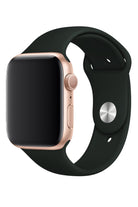 Apple Watch Uyumlu Silikon Spor Kordon Gece Yeşil