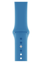 Apple Watch Uyumlu Silikon Spor Kordon Gök Mavi