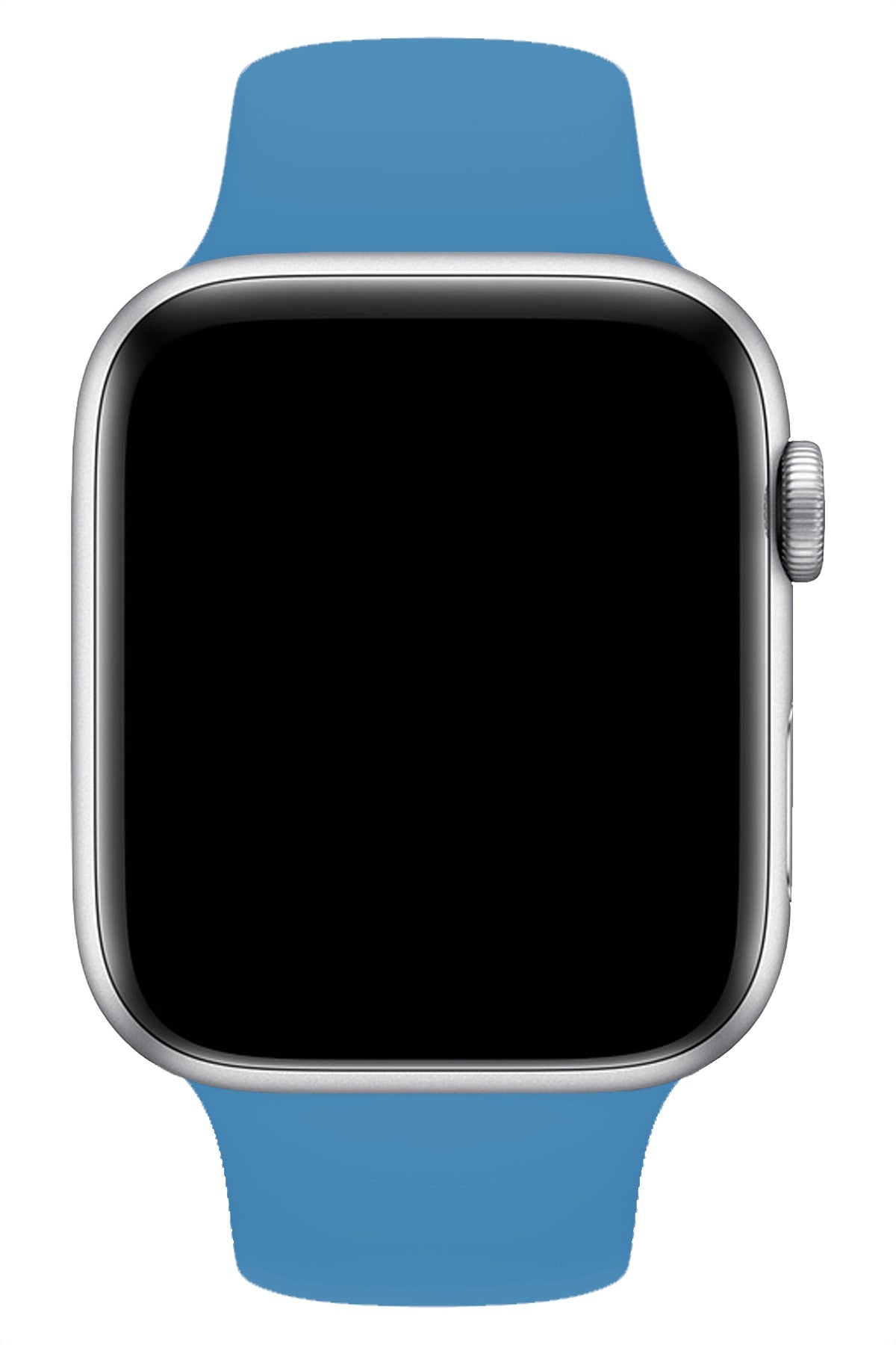 Apple Watch Uyumlu Silikon Spor Kordon Gök Mavi