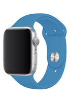 Apple Watch Uyumlu Silikon Spor Kordon Gök Mavi