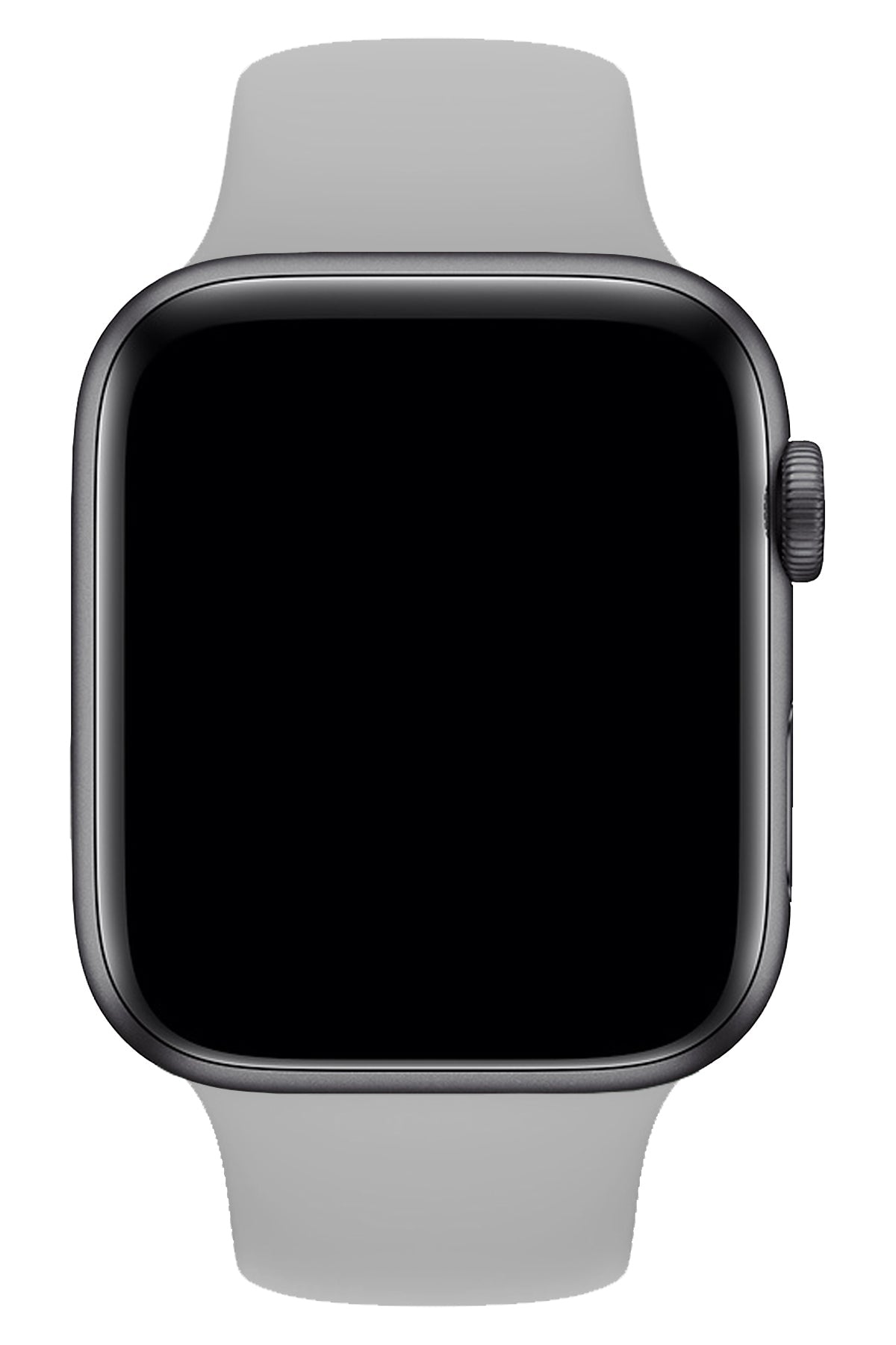 Apple Watch Uyumlu Silikon Spor Kordon Gri