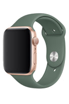 Apple Watch Uyumlu Silikon Spor Kordon Haki
