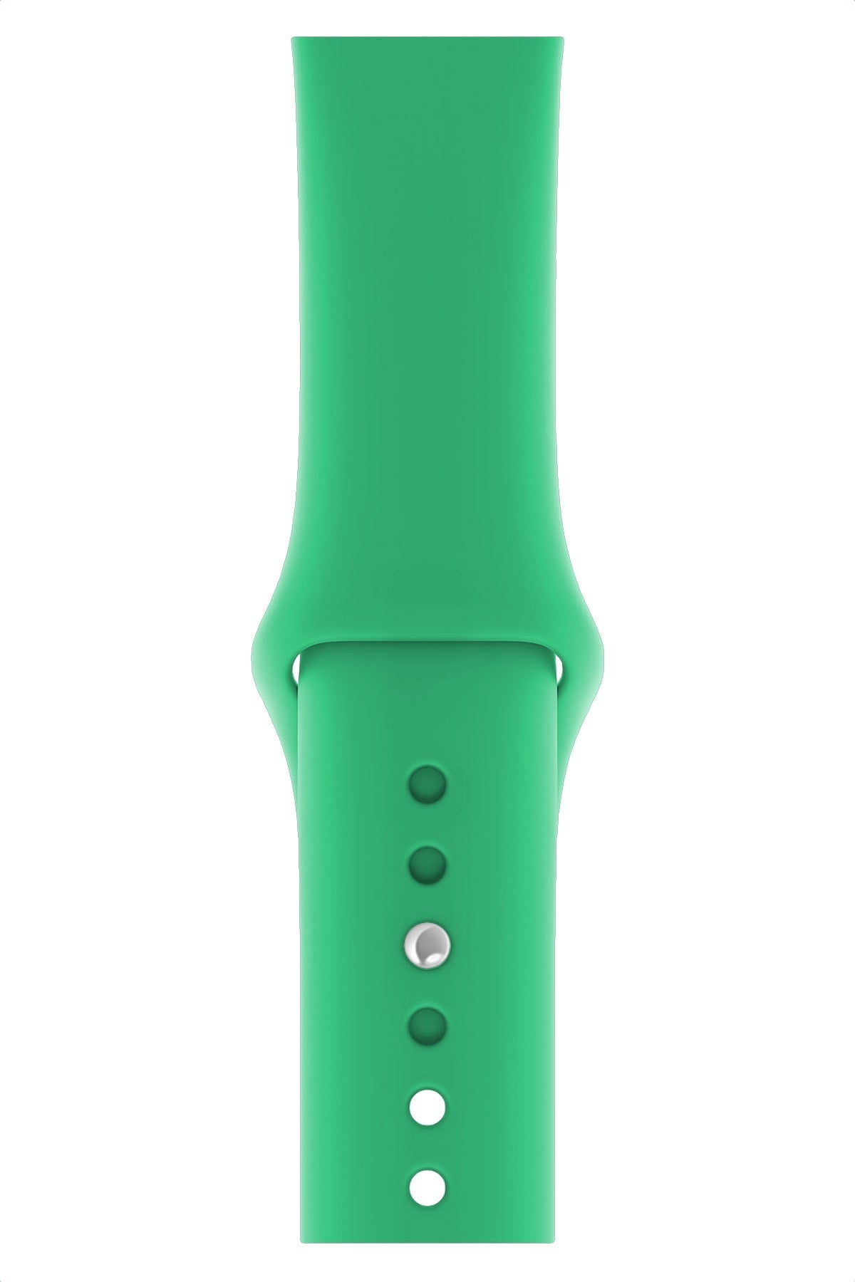 Apple Watch Uyumlu Silikon Spor Kordon Ihlamur Yeşil