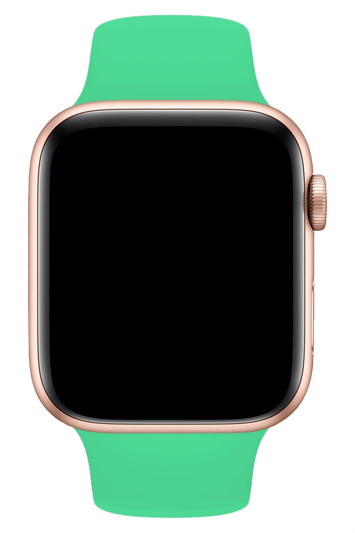 Apple Watch Uyumlu Silikon Spor Kordon Ihlamur Yeşil