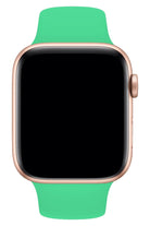 Apple Watch Uyumlu Silikon Spor Kordon Ihlamur Yeşil