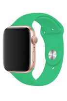 Apple Watch Uyumlu Silikon Spor Kordon Ihlamur Yeşil