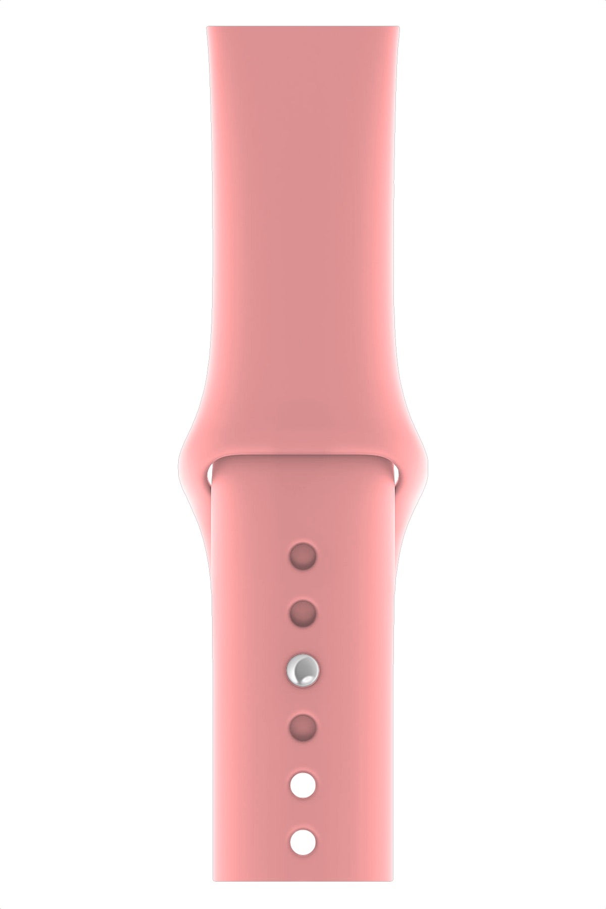 Apple Watch Uyumlu Silikon Spor Kordon Karanfil Pembe