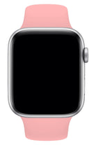 Apple Watch Uyumlu Silikon Spor Kordon Karanfil Pembe