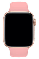 Apple Watch Uyumlu Silikon Spor Kordon Karanfil Pembe