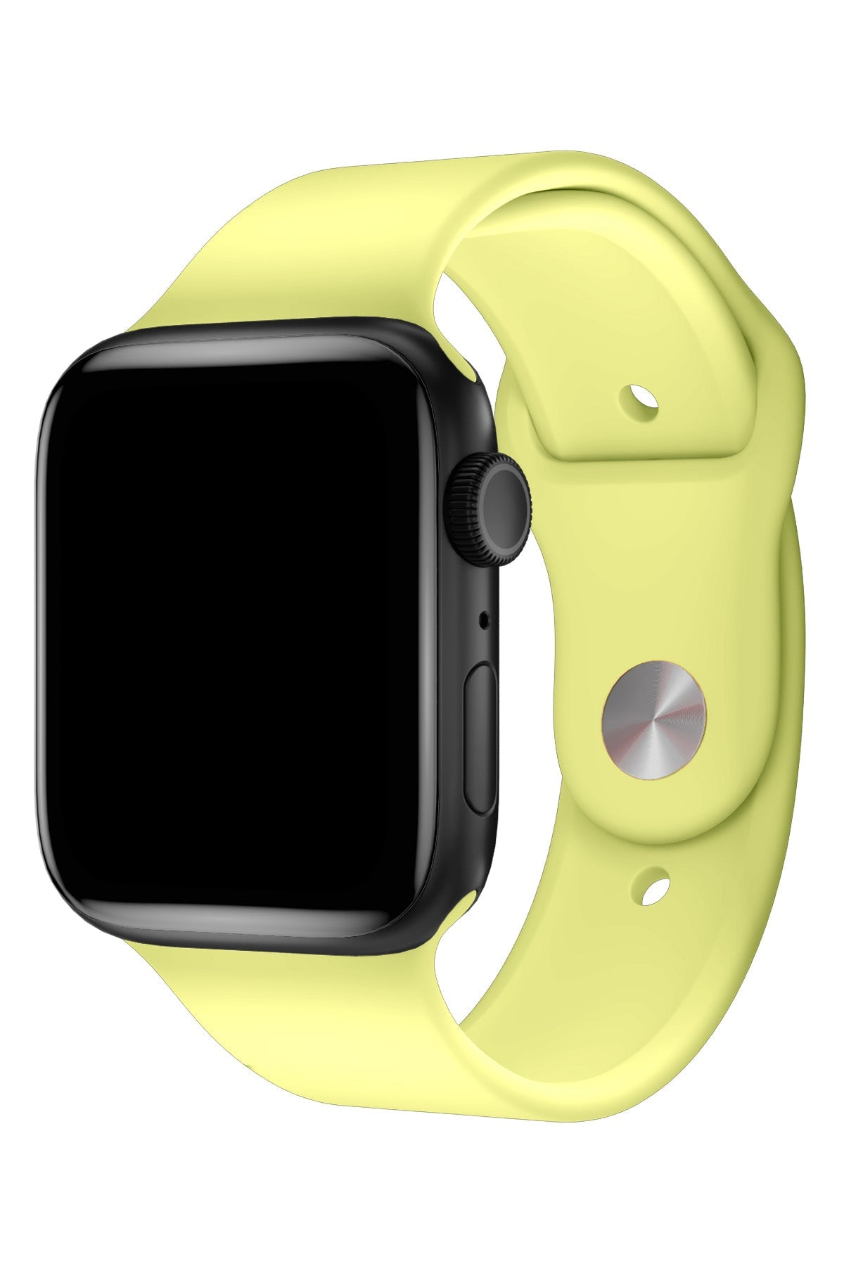 Apple Watch Uyumlu Silikon Spor Kordon Kozmik Lime