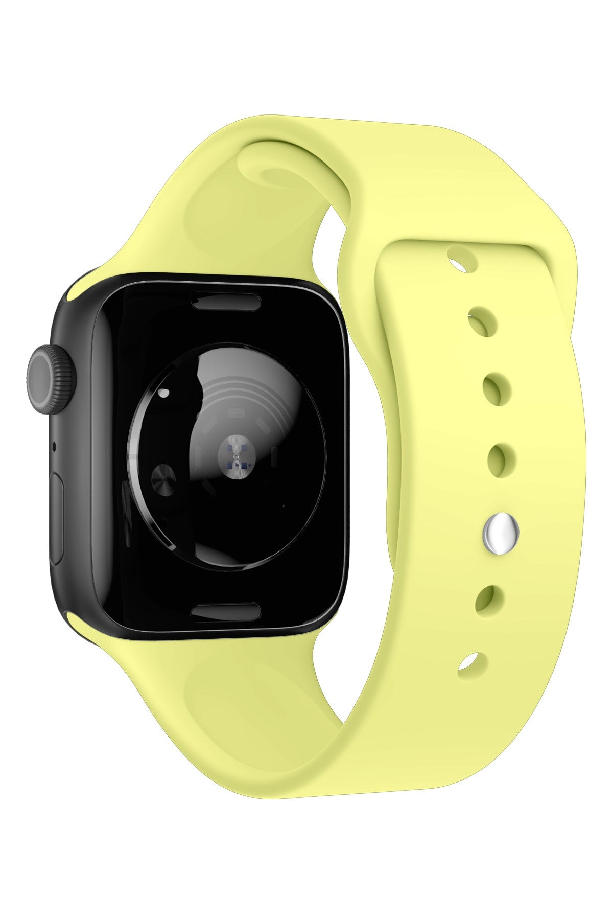 Apple Watch Uyumlu Silikon Spor Kordon Kozmik Lime