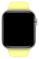 Apple Watch Uyumlu Silikon Spor Kordon Kozmik Lime