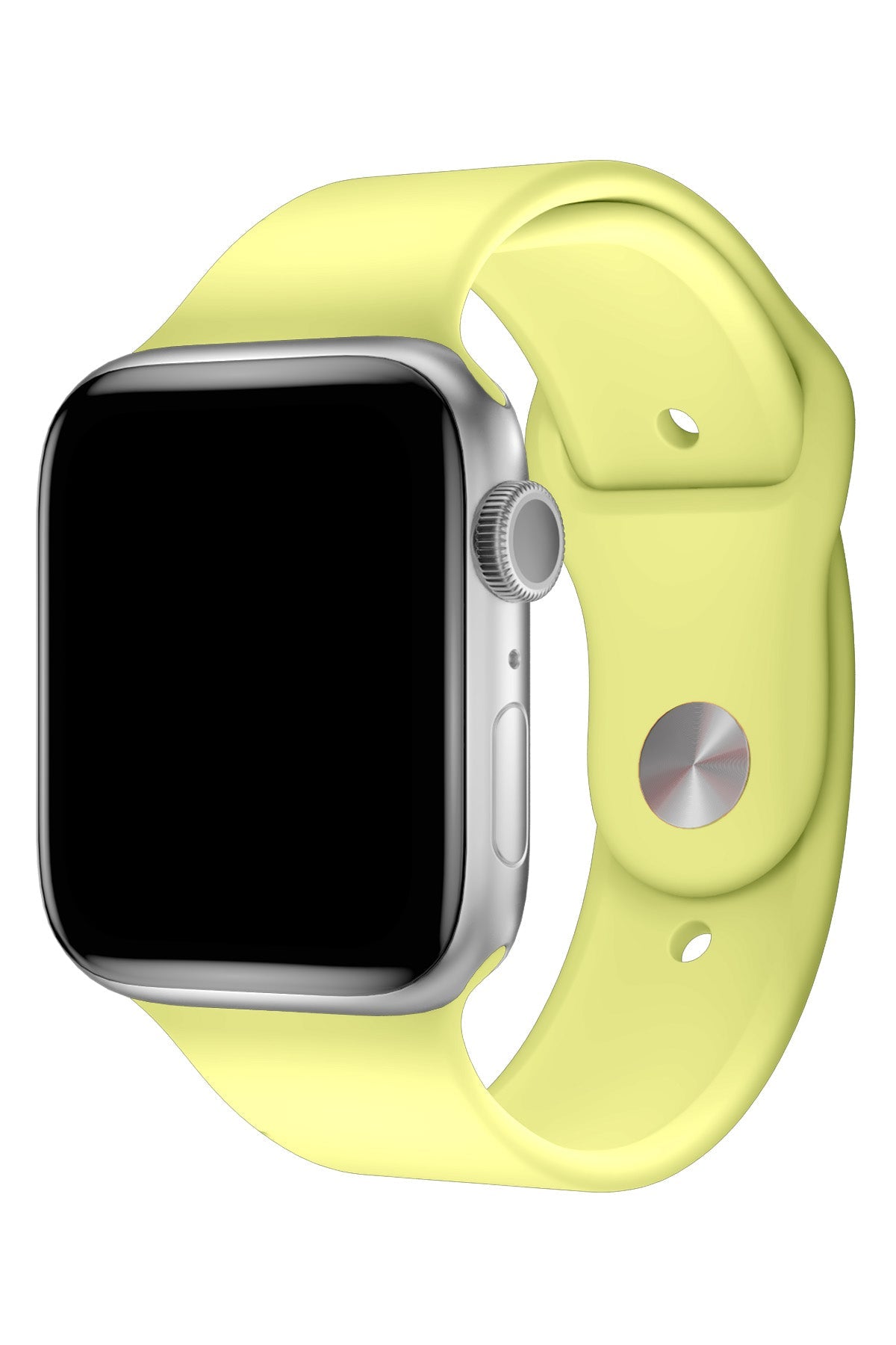 Apple Watch Uyumlu Silikon Spor Kordon Kozmik Lime