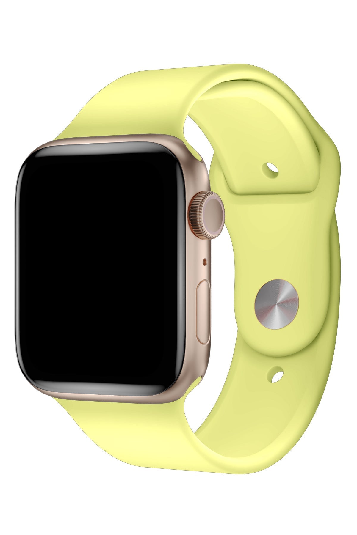 Apple Watch Uyumlu Silikon Spor Kordon Kozmik Lime