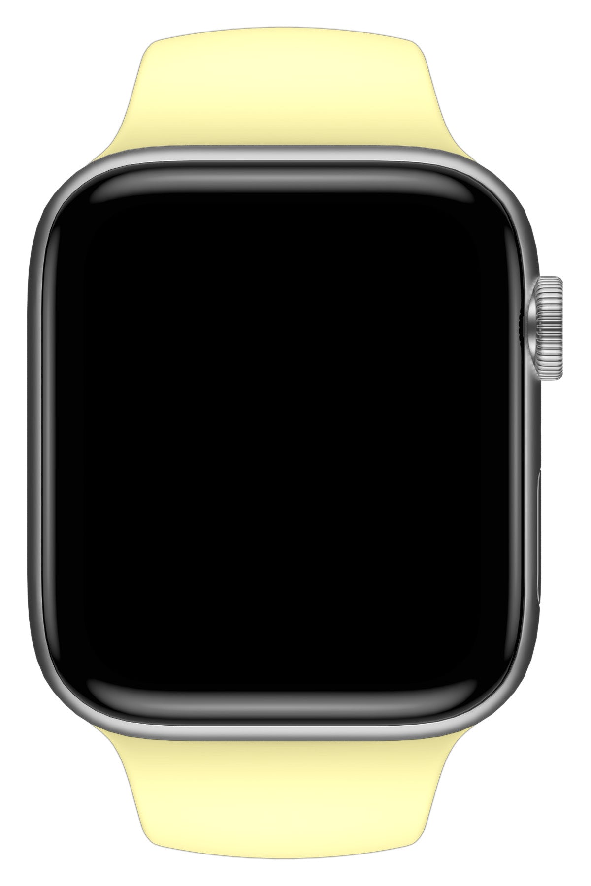 Apple Watch Uyumlu Silikon Spor Kordon Kozmik Sarı