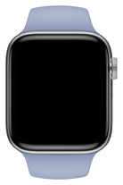 Apple Watch Uyumlu Silikon Spor Kordon Kristal Mavi