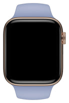 Apple Watch Uyumlu Silikon Spor Kordon Kristal Mavi
