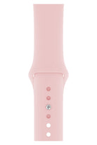 Apple Watch Uyumlu Silikon Spor Kordon Kum Pembe