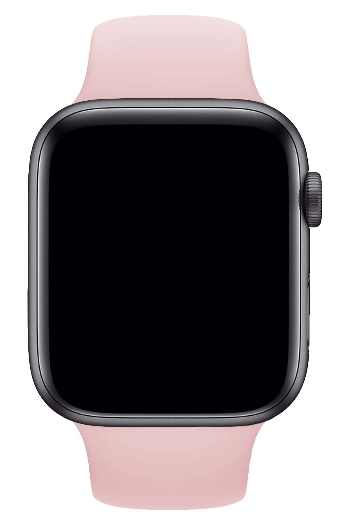 Apple Watch Uyumlu Silikon Spor Kordon Kum Pembe