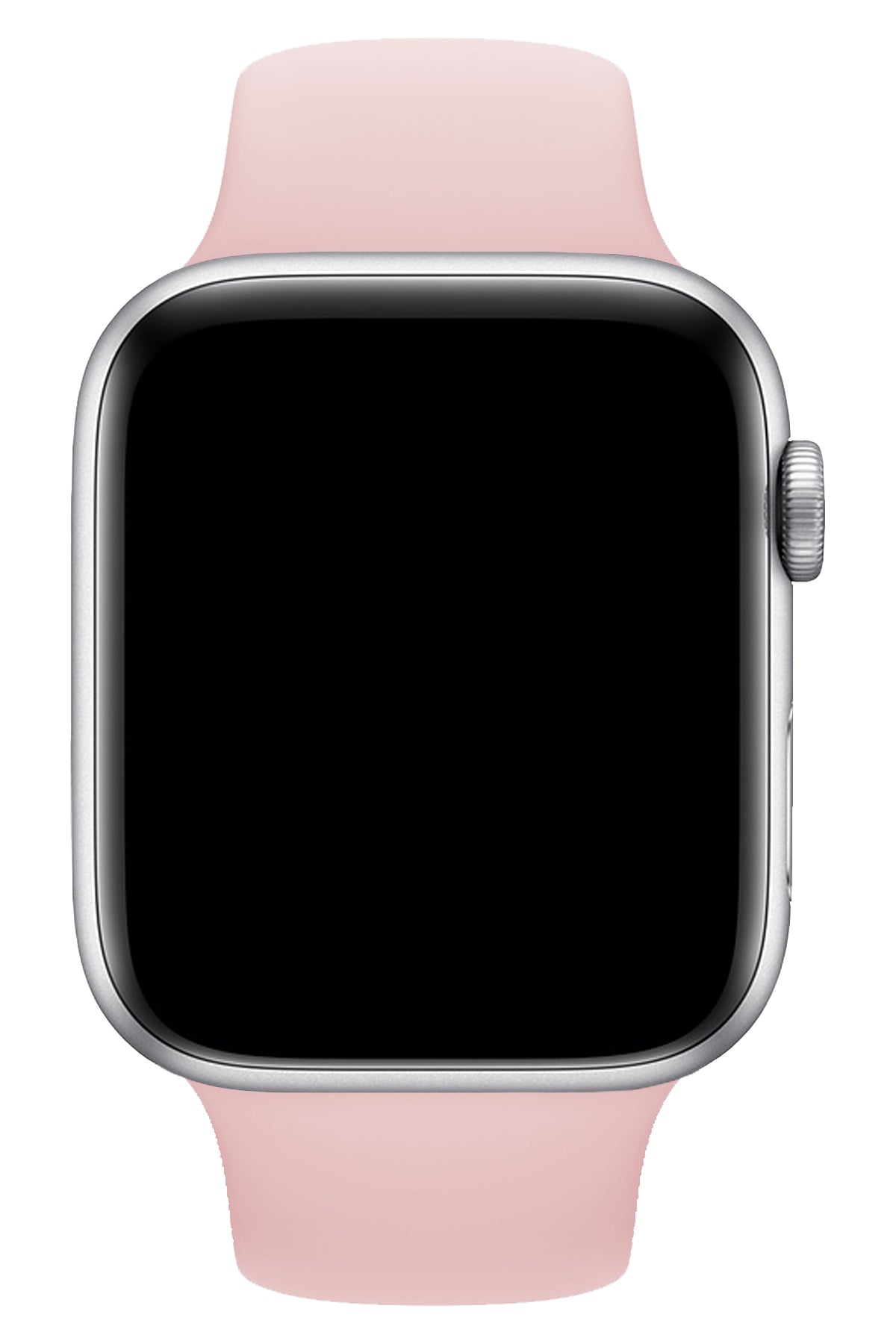 Apple Watch Uyumlu Silikon Spor Kordon Kum Pembe