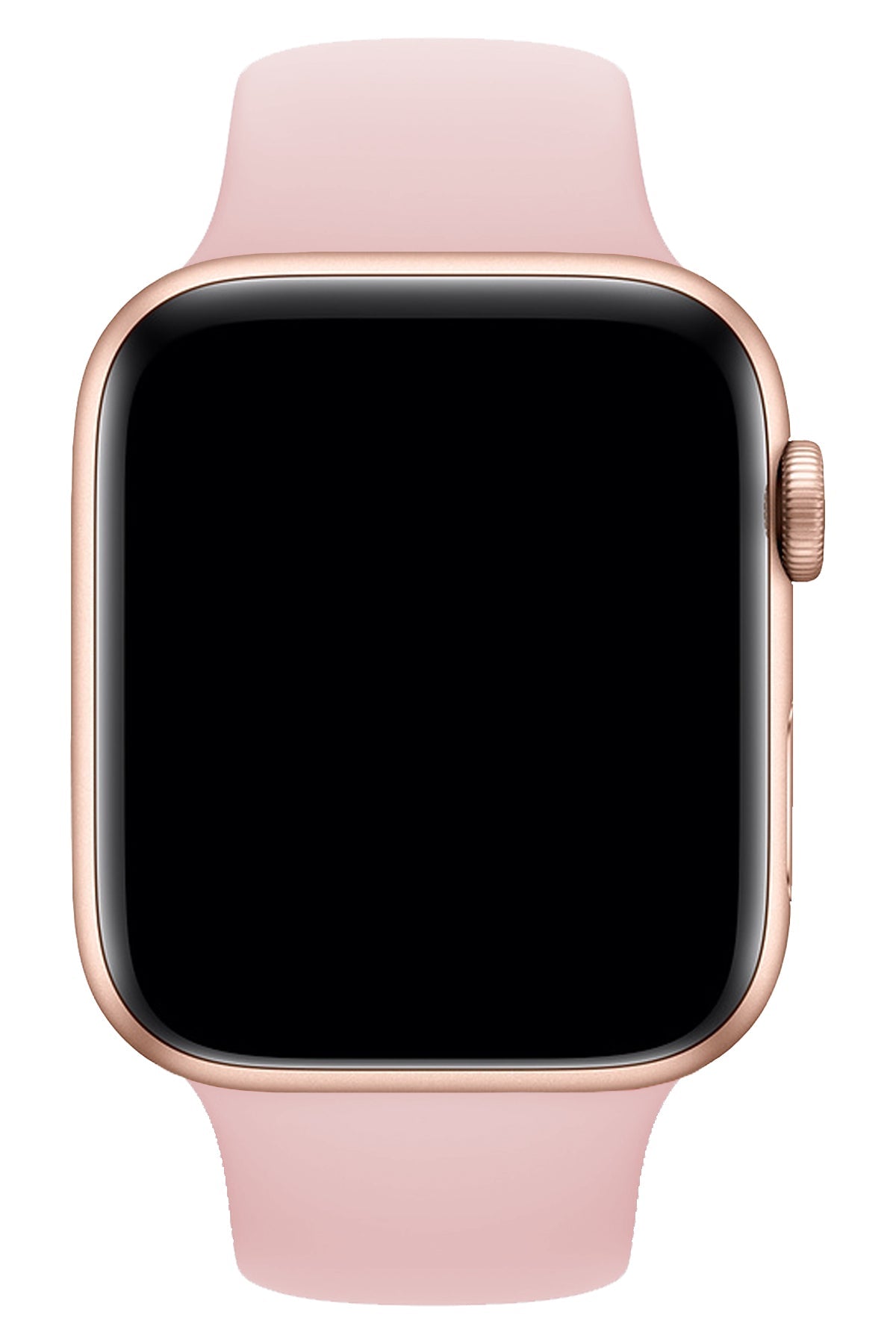Apple Watch Uyumlu Silikon Spor Kordon Kum Pembe