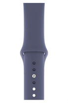 Apple Watch Uyumlu Silikon Spor Kordon Lavanta Gri
