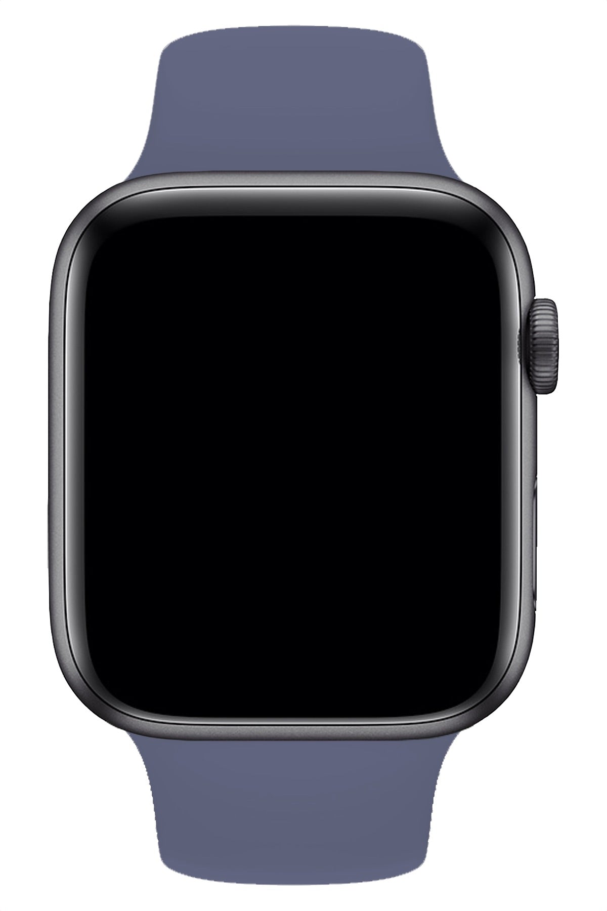 Apple Watch Uyumlu Silikon Spor Kordon Lavanta Gri