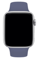 Apple Watch Uyumlu Silikon Spor Kordon Lavanta Gri