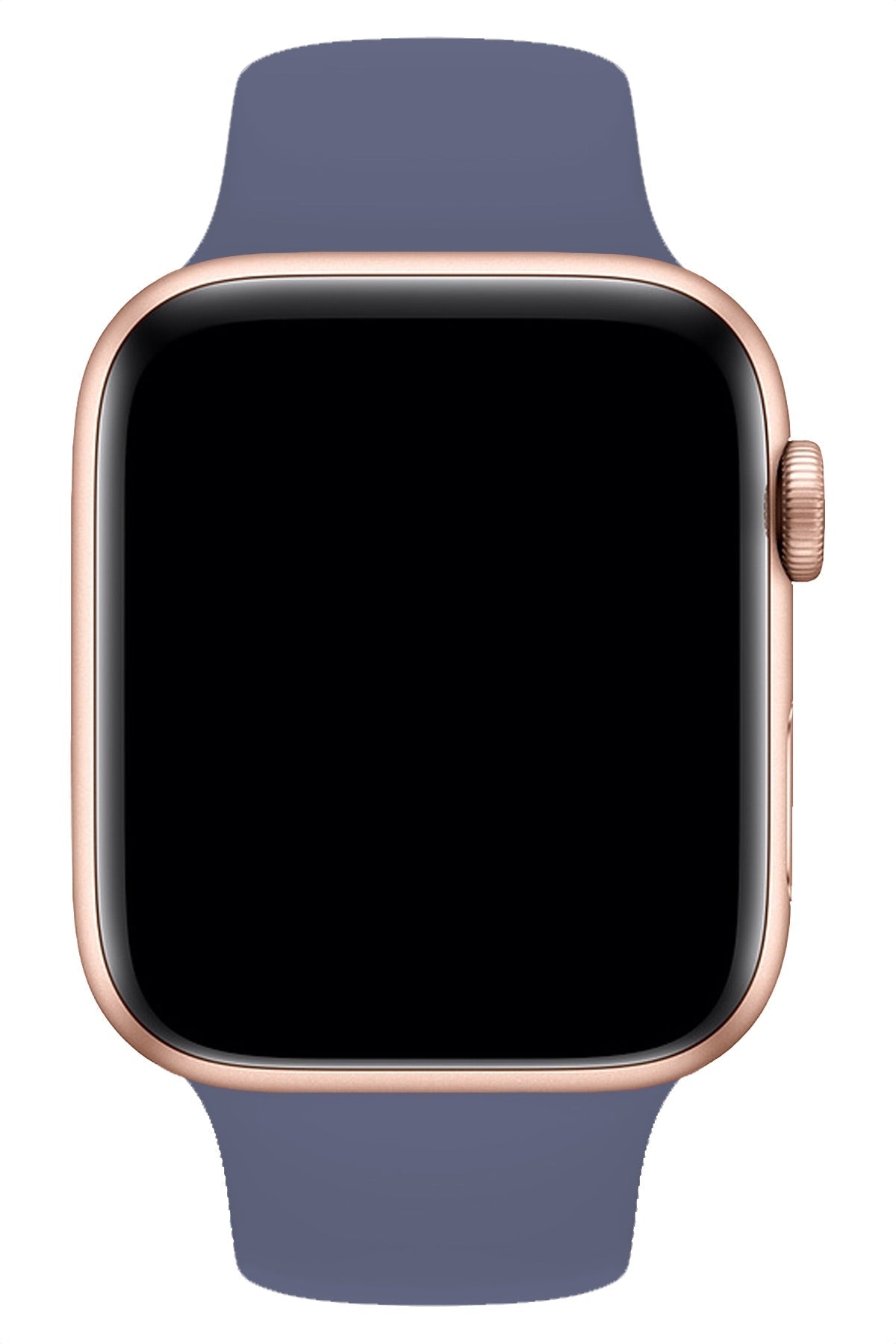 Apple Watch Uyumlu Silikon Spor Kordon Lavanta Gri