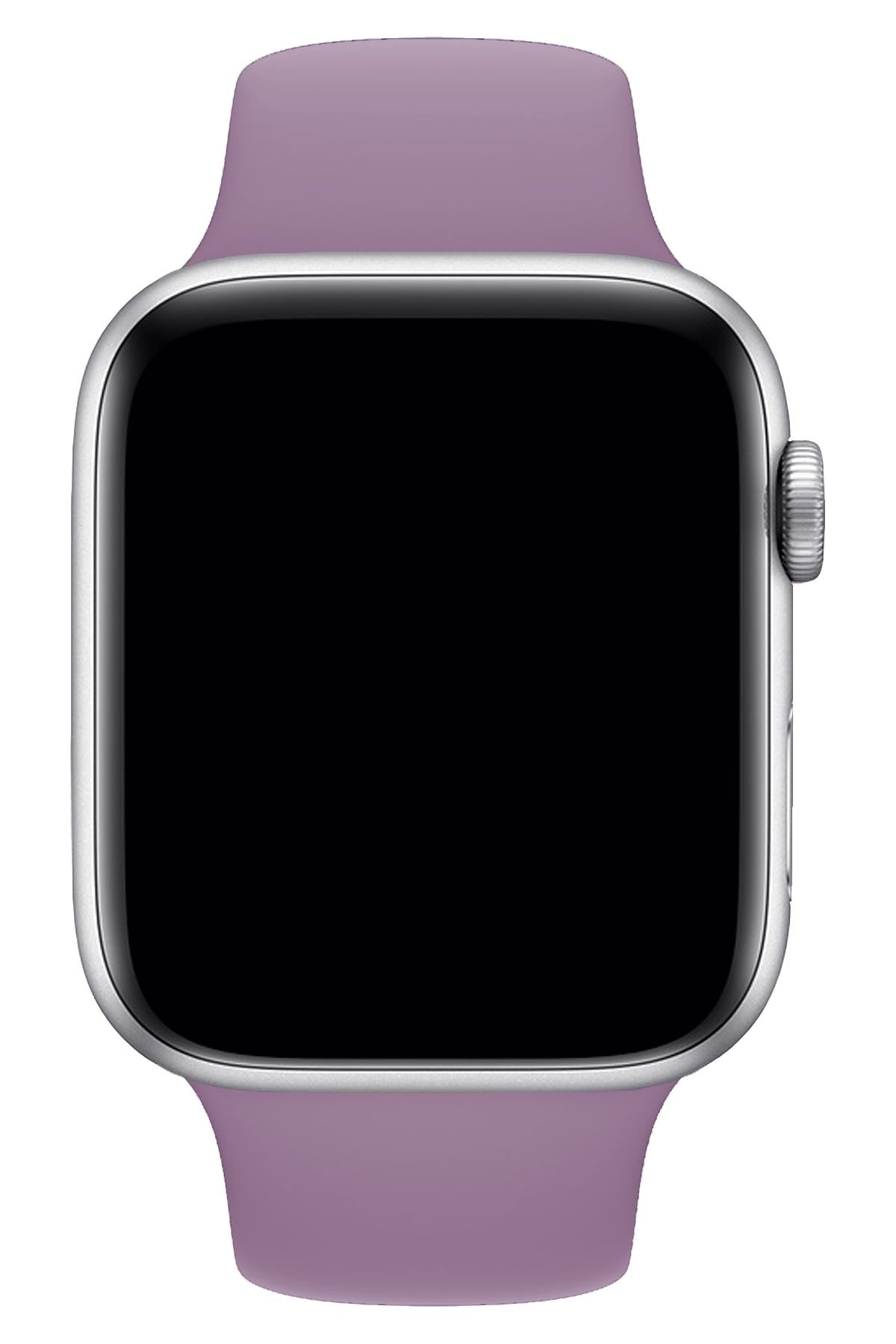 Apple Watch Uyumlu Silikon Spor Kordon Lavanta