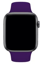 Apple Watch Uyumlu Silikon Spor Kordon Mor