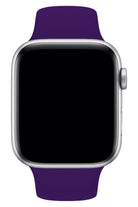 Apple Watch Uyumlu Silikon Spor Kordon Mor