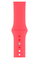 Apple Watch Uyumlu Silikon Spor Kordon Nar Çiçeği