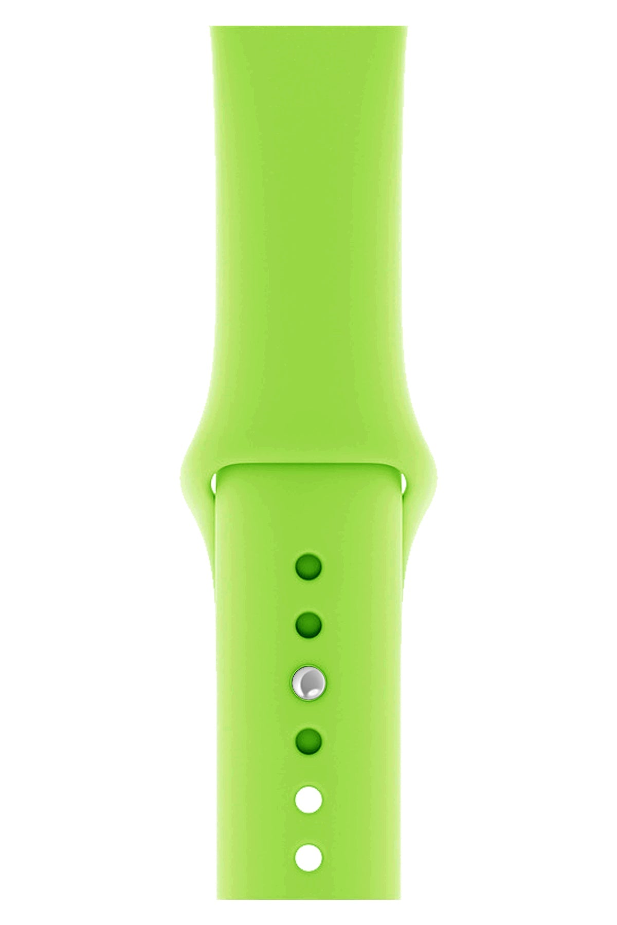 Apple Watch Uyumlu Silikon Spor Kordon Neon Yeşil