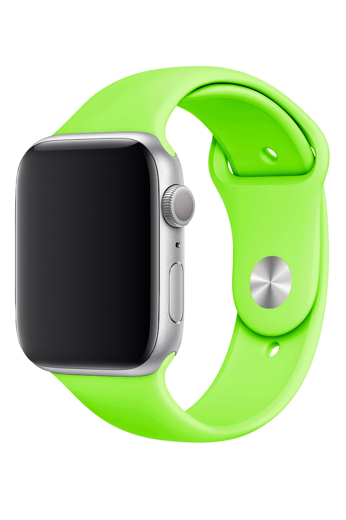 Apple Watch Uyumlu Silikon Spor Kordon Neon Yeşil