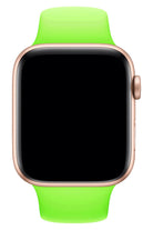 Apple Watch Uyumlu Silikon Spor Kordon Neon Yeşil