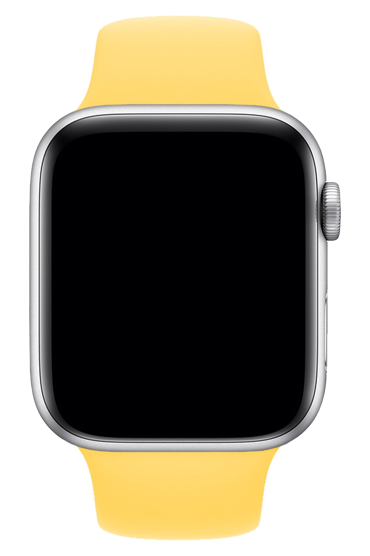 Apple Watch Uyumlu Silikon Spor Kordon Pastel Sarı