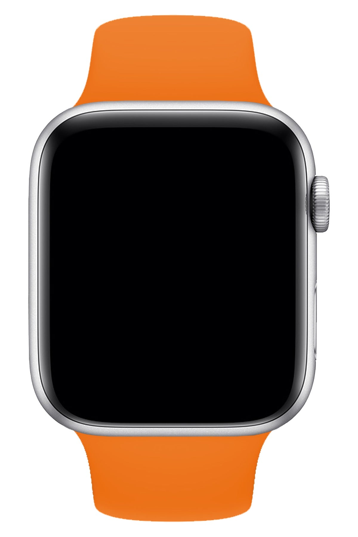 Apple Watch Uyumlu Silikon Spor Kordon Pastel Turuncu