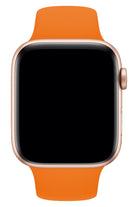Apple Watch Uyumlu Silikon Spor Kordon Pastel Turuncu